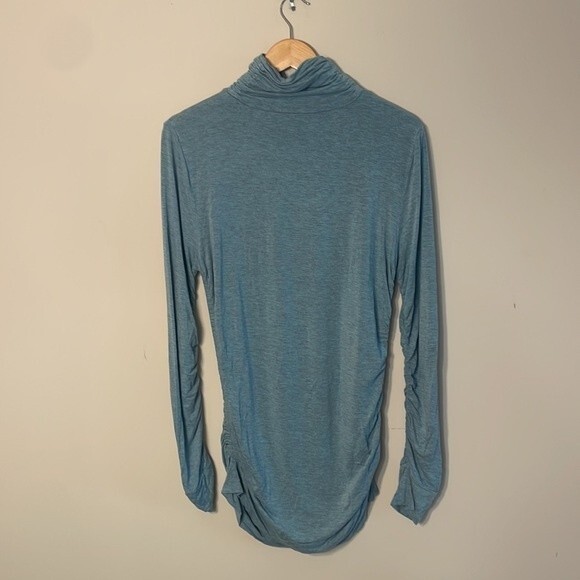 Soft Surroundings Great Shape Turtleneck - Blue Large - Picture 4 of 6